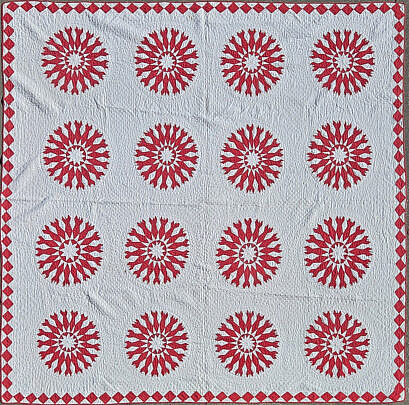 American Antique Red and White Mariner