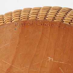 Karol Lindquist Round Swing Handle Nantucket Baske