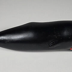 Carved and Painted Full Body Sperm Whale