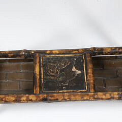 Antique Tortoiseshell Bamboo Umbrella Stand