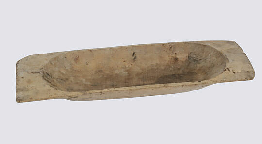 Vintage Scandinavian Hand Carved Dough Trough