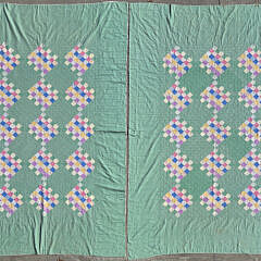 Pair of American Patchwork Quilts, circa 1930s