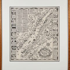 Tony Sarg “Residential Main St. Nantucket Mass. Designed by Tony Sarg”