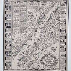 Tony Sarg “Residential Main St. Nantucket Mass. Designed by Tony Sarg”
