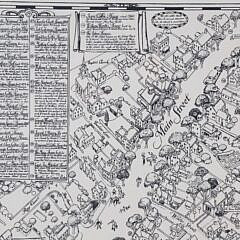 Tony Sarg “Residential Main St. Nantucket Mass. Designed by Tony Sarg”