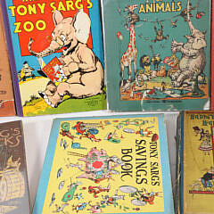 Collection of Nine Tony Sarg Books