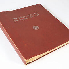 Tony Sarg Book: “The Beaux Arts Boys on the Boulevards” or “The Invasion of Paris in 1931” Limited Ed. #57