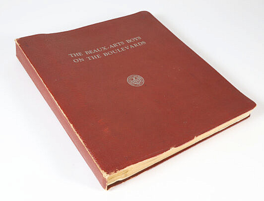 Tony Sarg Book: "The Beaux Arts Boys on the Boulevards"
