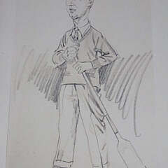Tony Sarg Book: “The Beaux Arts Boys on the Boulevards” or “The Invasion of Paris in 1931” Limited Ed. #57