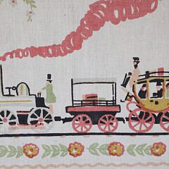Tony Sarg Framed Steam Engine Placemat