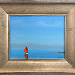 Robert Stark Jr. Oil on Canvas “Coming Home”