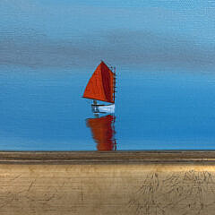 Robert Stark Jr. Oil on Canvas “Coming Home”