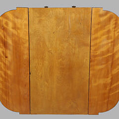 English Maple and Satinwood Pembroke Table