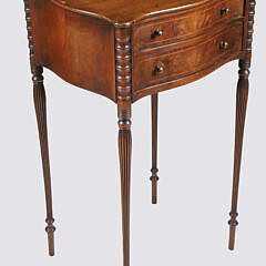 Vintage Federal Style Boston Made Two-Drawer Stand