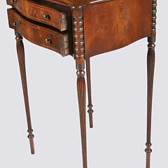 Vintage Federal Style Boston Made Two-Drawer Stand