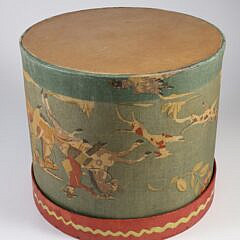 Tony Sarg Decorated Top Hat Box