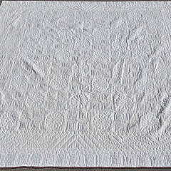 American Vintage “Thread Spool” Patchwork Quilt, circa 1920s
