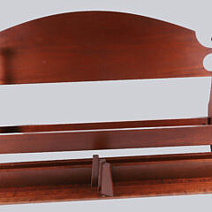 Stephen Swift Mahogany King Mushroom Bed, circa 2000