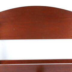 Stephen Swift Mahogany King Mushroom Bed, circa 2000